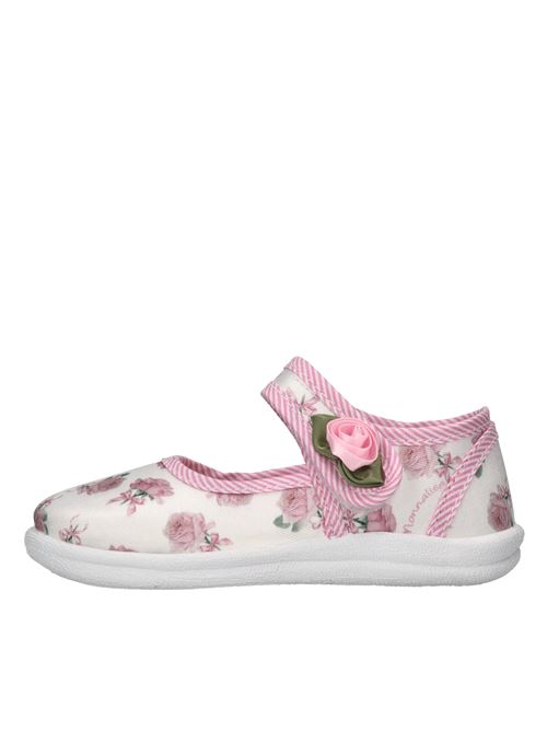 Ballerine in tessuto MONNALISA | 83E001 5659 9990BIANCO-ROSA